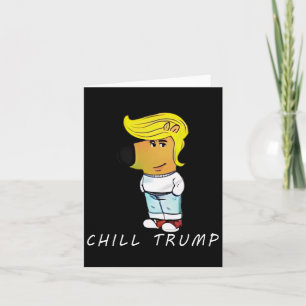 Tarjeta Meme Divertido Trump Genial Hombres Mujeres Adoles