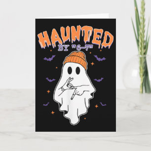 Tarjeta Meme Halloween Embrujado