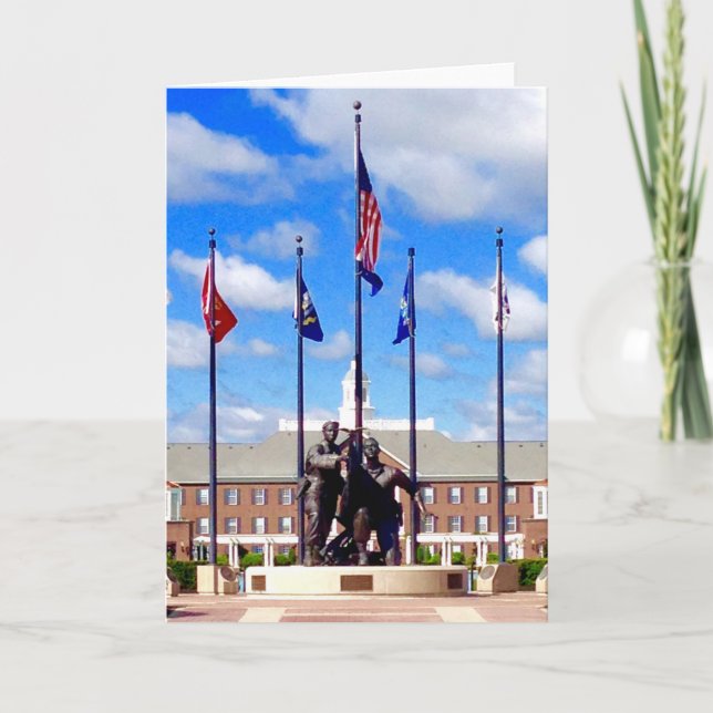 Tarjeta Memorial Day (Anverso)