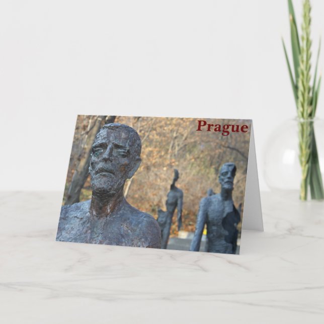 Tarjeta Memorial de Praga (Anverso)