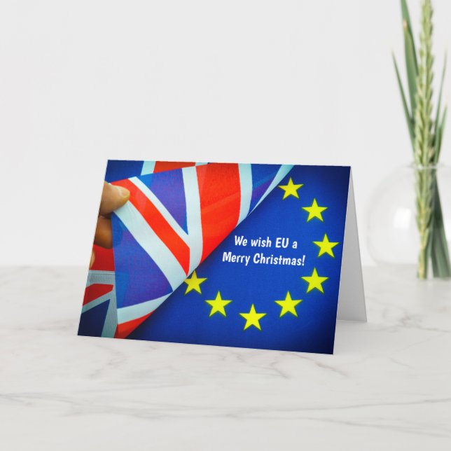 Tarjeta Memorias del Brexit para un evento importante: el  (Anverso)