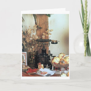 TARJETA "MEMORIAS ESPECIALES Y GENTE ESPECIAL" NAVIDAD