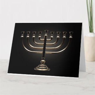 Tarjeta Menorah Casting