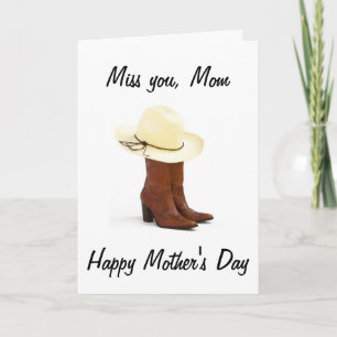 TARJETA MENOS, MAMÁ EN EL DÍA DE LA MADRE