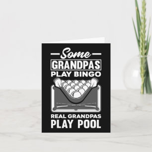 Tarjeta Mens Algunos Abuelos Juegan Bingo Real Grandpas Pl