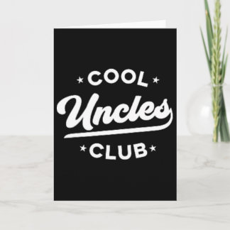 Tarjeta Mens Club de tíos geniales Retro Mejor tío de todo