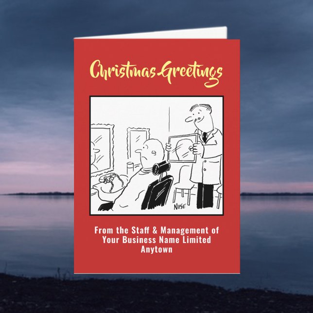 Tarjeta Mens Hairdresser o Barbershop Navidades (Subido por el creador)