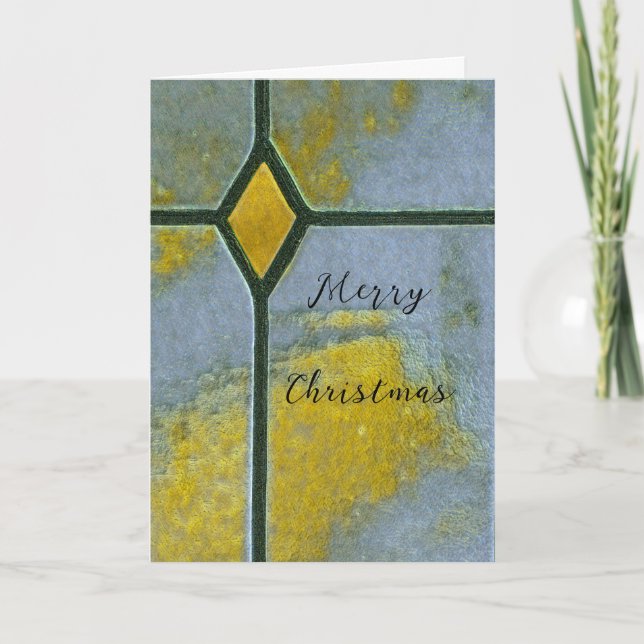 Tarjeta Mensaje cristiano Cristo para el mundo  (Anverso)