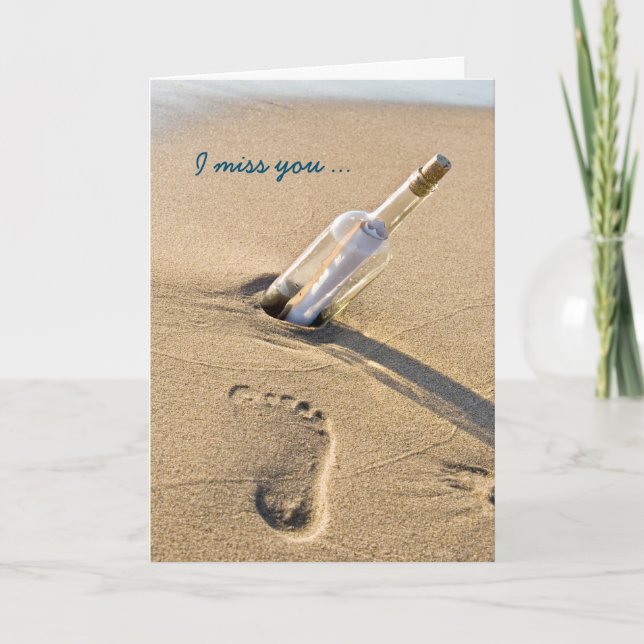 Tarjeta Mensaje de pérdida (Anverso)