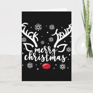 Tarjeta Mensaje Oculto Sutil Navideño Divertido Feliz Navi