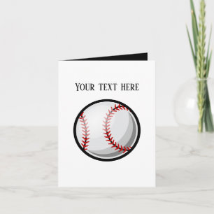 Tarjeta Mensaje para deportes de béisbol Guay