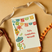 Mensaje personalizado personalizado mexicano