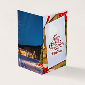 Tarjeta Mensaje religioso para la familia