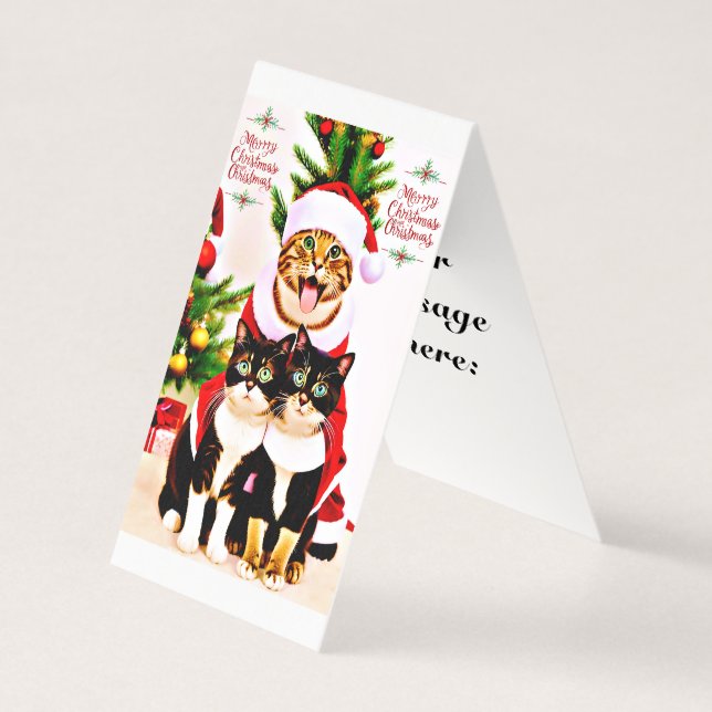 Tarjeta Mensajes festivos para la mora de la hija (Anverso)