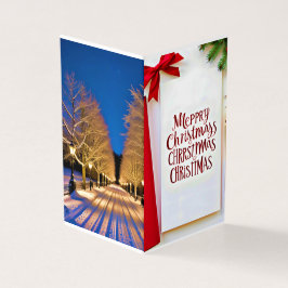 Tarjeta Mensajes y deseos de temporada para el jefe