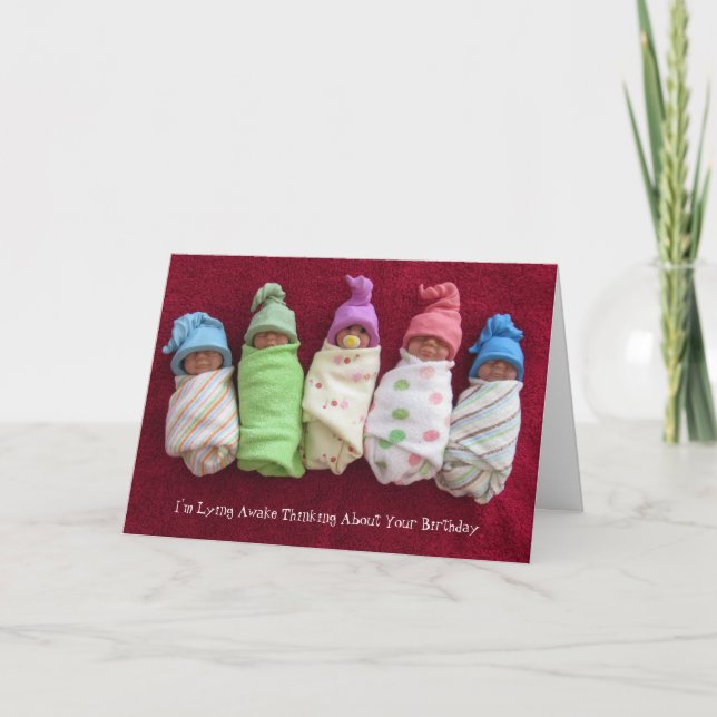 Tarjeta Mentira despierta: Bebés de la arcilla, (Anverso)