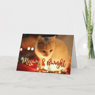 Tarjeta Meowy & Bwight - Agrega tu foto de CAT