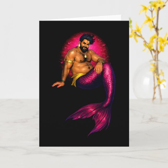 Tarjeta Merbear Lagoon - Arjun Samudra (flor amarilla)