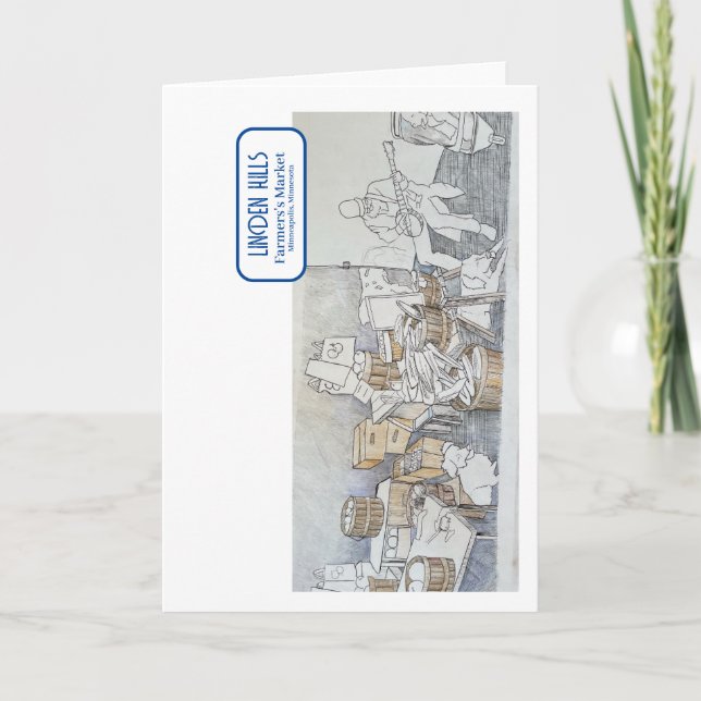 Tarjeta Mercado de los agricultores (Anverso)