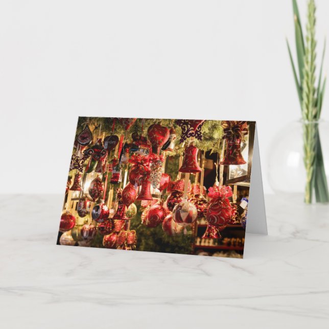 Tarjeta Mercado de Navidad (Anverso)