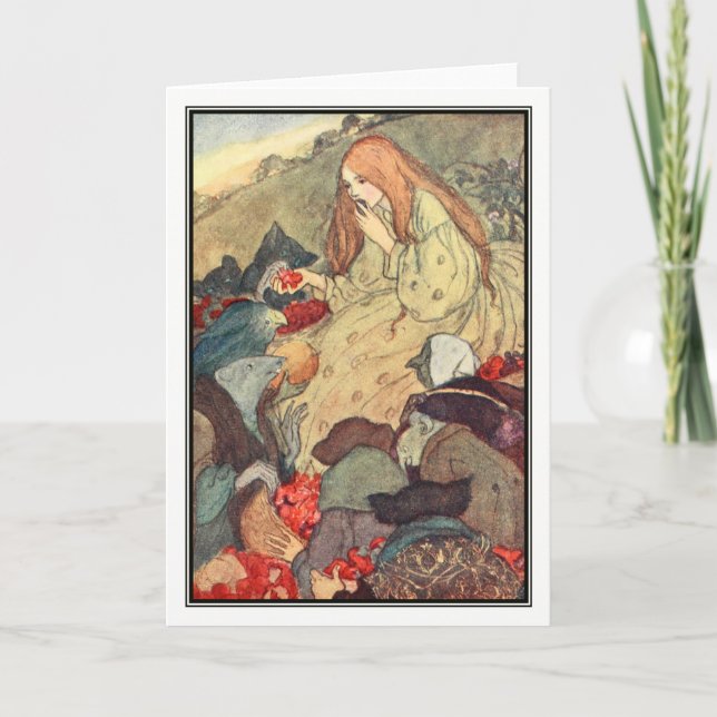 Tarjeta Mercado Goblin por Florence Harrison (Anverso)