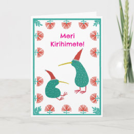 Tarjeta Meri Kirihimete!