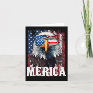 Tarjeta Merica - Águila De Libertad Patriótica De Eeuu - 4
