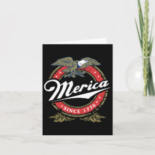 Tarjeta Merica desde 17761 Estrella Americana de Oro Águil