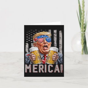 Tarjeta Merica Trump Sombra A Drinki, La Cerveza Graciosa 