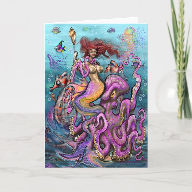 Tarjeta Mermaid (Anverso)