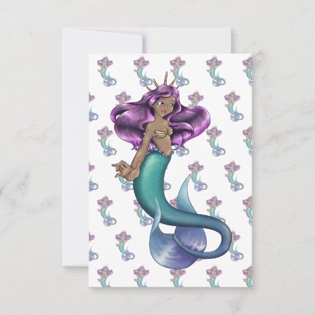 Tarjeta Mermaid Iole (Anverso)