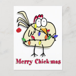 Tarjeta Merry Chick-mas