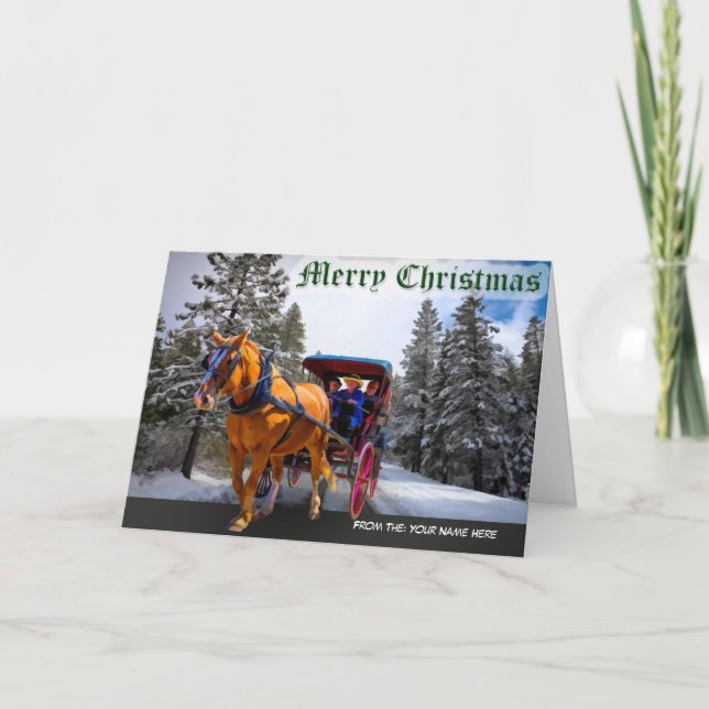TARJETA MERRY CHRISTMARD (Anverso)