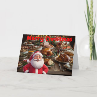 Tarjeta Merry Christmas.