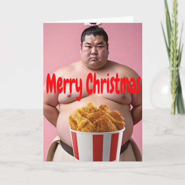 Tarjeta Merry Christmas (Anverso)