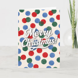 Tarjeta Merry Christmas