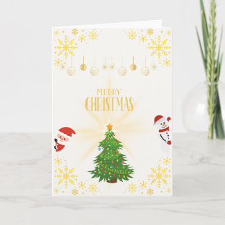 Tarjeta Merry Christmas