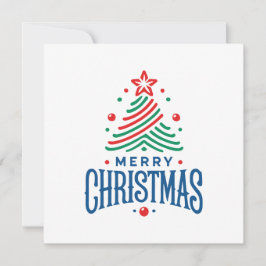 Tarjeta Merry Christmas 1