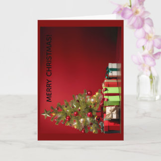 Tarjeta Merry Christmas Greeting Card