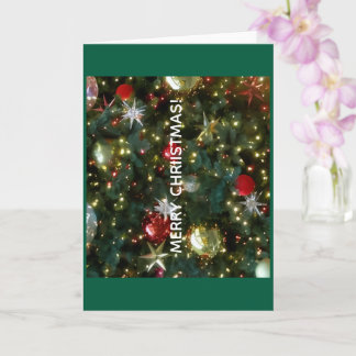 Tarjeta Merry Christmas Greeting Card