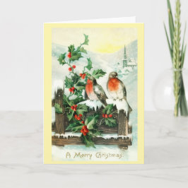 Tarjeta Merry Christmas Greeting Card