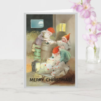 Tarjeta Merry Christmas Greeting Card