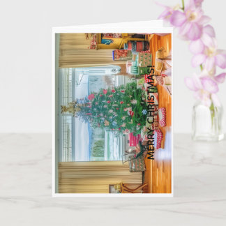 Tarjeta Merry Christmas Greeting Card