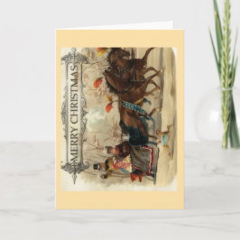 Tarjeta Merry Christmas Greeting Card