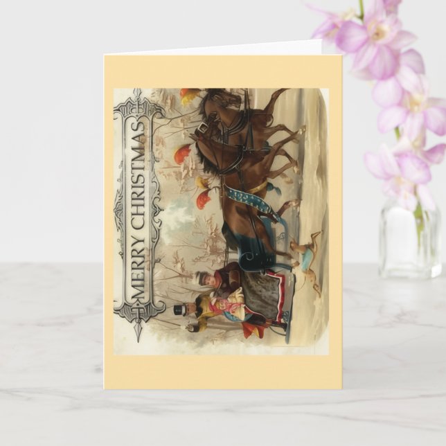 Tarjeta Merry Christmas Greeting Card (Orquídea)