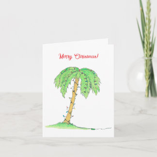 Tarjeta Merry Christmas Peace on Earth Greeting Card 