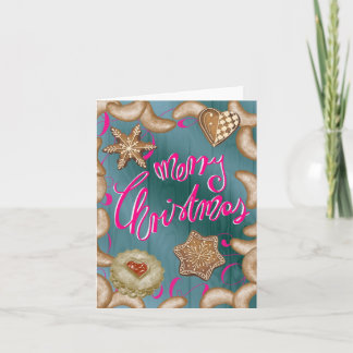 Tarjeta Merry Christmas - Weihnachtsgrüße