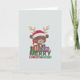 Tarjeta Merry Christmoose
