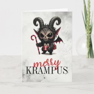 Tarjeta Merry Krampus