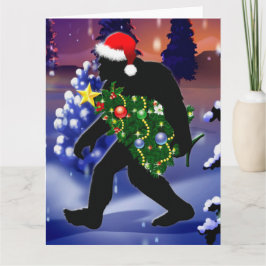TARJETA MERRY SQUATCHMAS